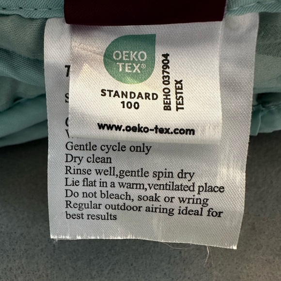 ZPECC Toddler Bedding Set - 4 Piece Soft Crib Bedding Set- Mint Green - Picture 5 of 12